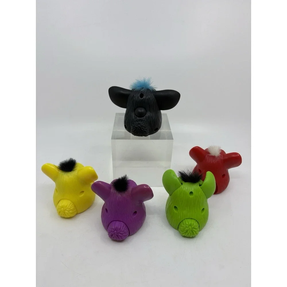 Lot of (5) Vintage Furby McDonald's Happy Meal Toys 1998 Tiger